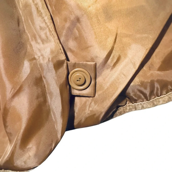 Linea by Louis Dell'Olio Women's Suede and Leather Jacket - Camel Size XS - Picture 7 of 8